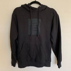 Black Anti Social Socia Club Hoodie